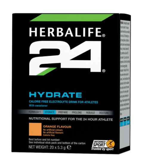 Herbalife Hydrate Orange 20 stick packs
