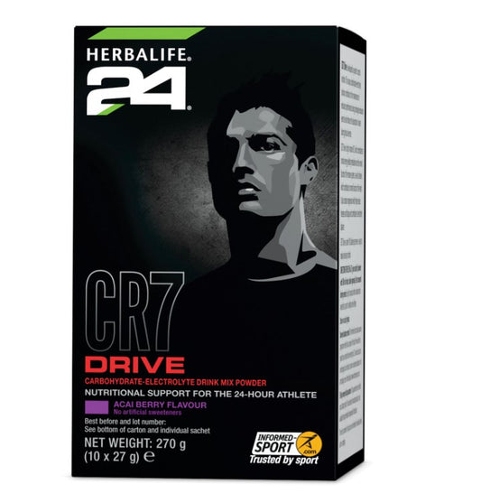 Herbalife CR7 Drive Sachets Acai Berry 10 Sachets 27g each