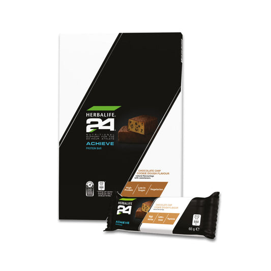 Herbalife 24 Achieve Bar Chocolate Chip Cookie Dough 6 x 60g bars