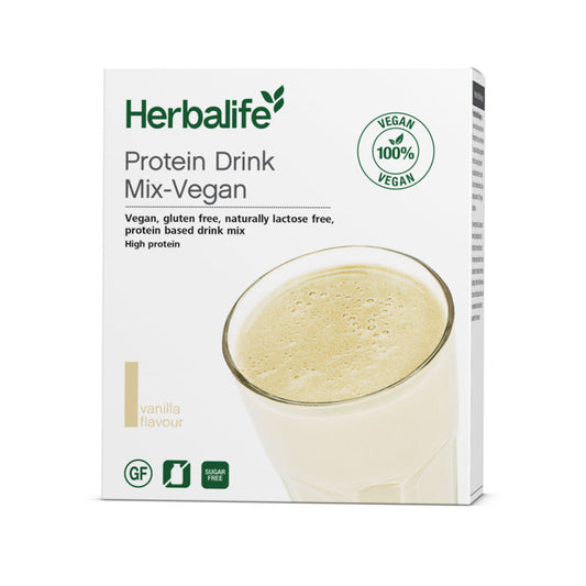 Herbalife Vegan Protein Drink Mix Sachets Vanilla x7