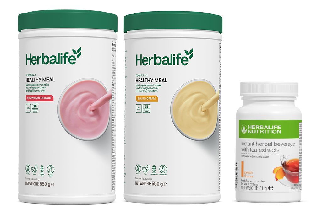 Herbalife Formula 1 and Herbal Beverage Tea Bundle