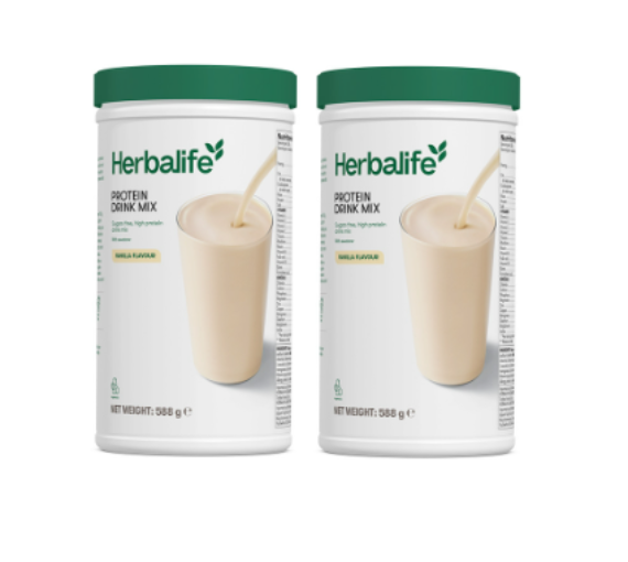 Herbalife Protein Drink Mix Double Bundle 2 Canisters