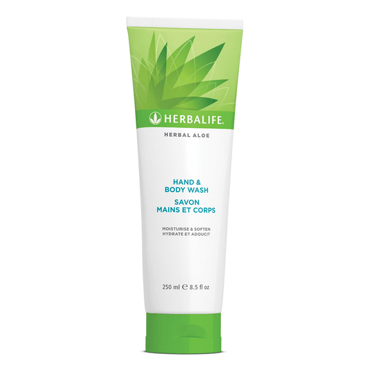 Herbal Aloe Hand & Body Wash 250 mL - Herba-Nutrition
